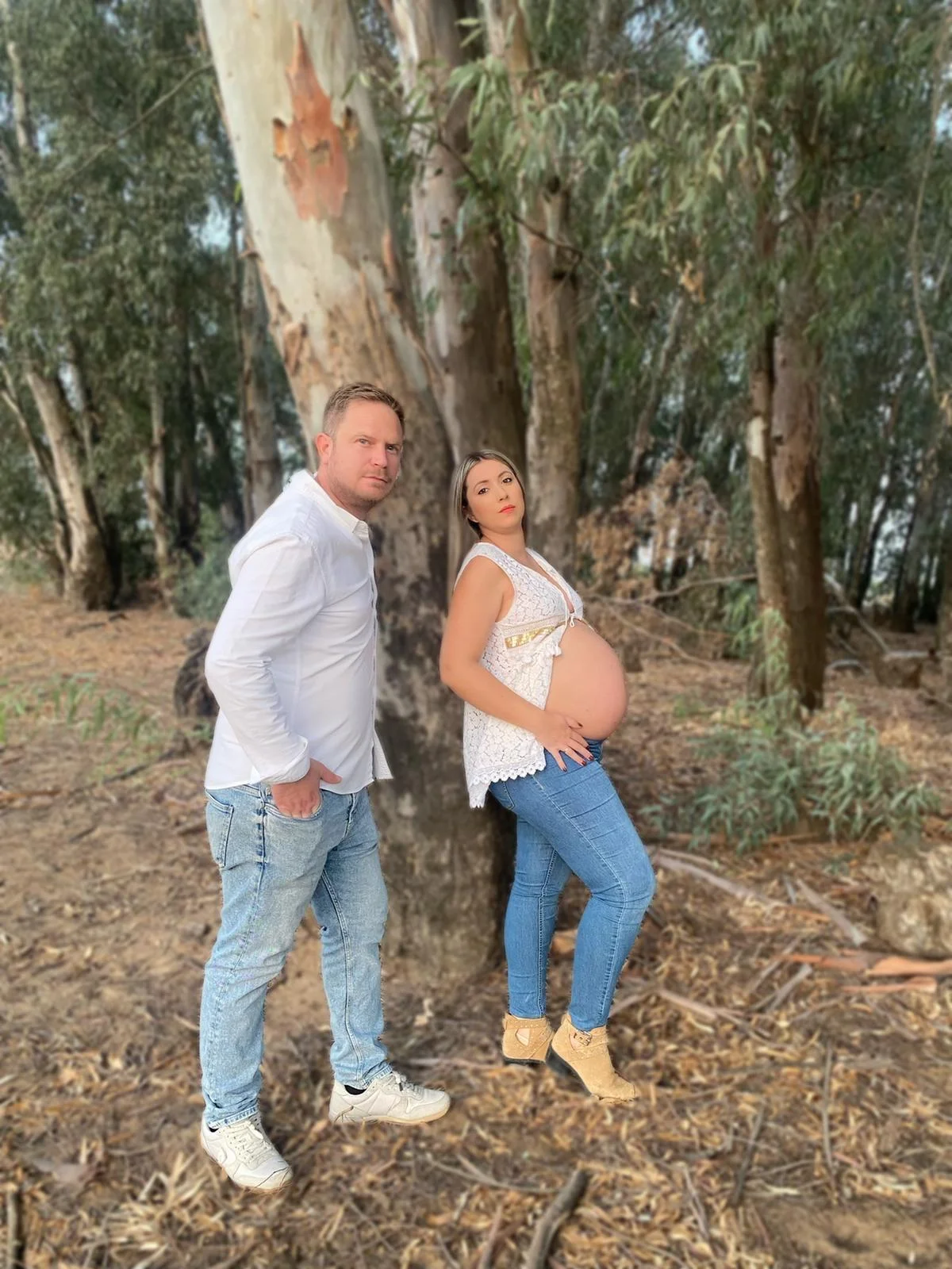 Sesión maternidad con pareja e hijos